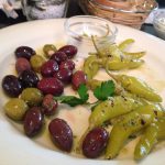 Grillierte Peperoni Oliven